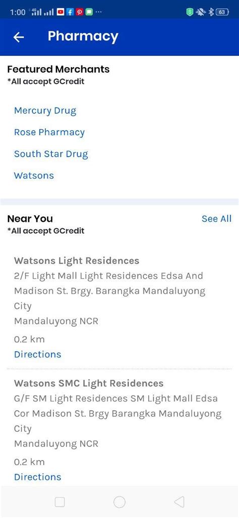Merchant List – GCash.